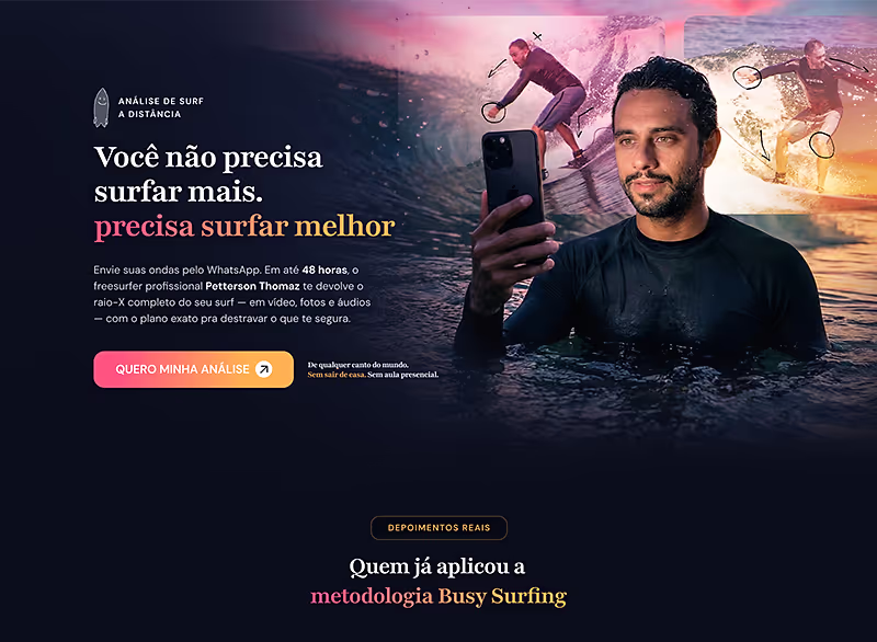 Projeto de site desenvolvido por Murilo Almeida, seleção 1, exemplo 25