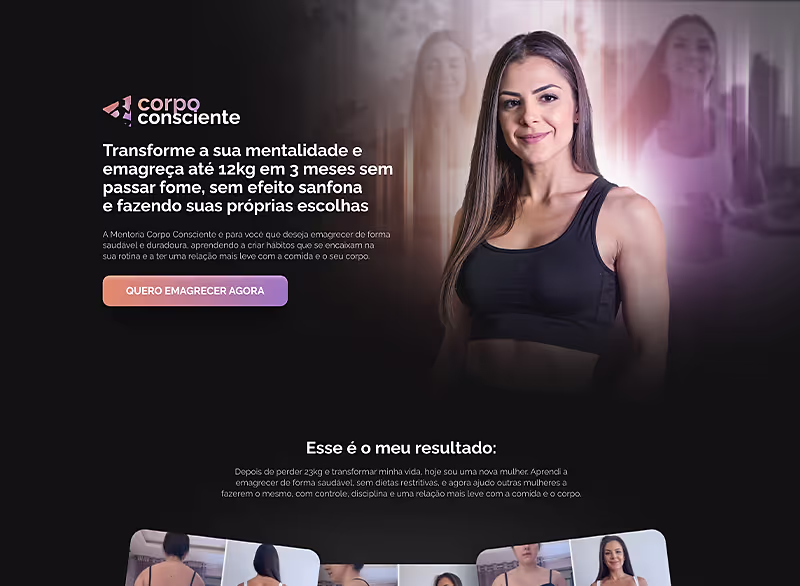 Projeto de site desenvolvido por Murilo Almeida, seleção 1, exemplo 6
