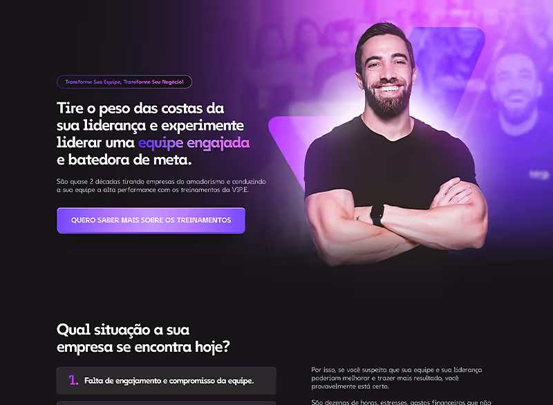 Projeto de site desenvolvido por Murilo Almeida, seleção 1, exemplo 24