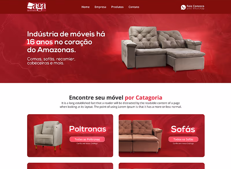 Projeto de site desenvolvido por Murilo Almeida, seleção 1, exemplo 26
