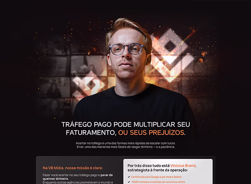 Projeto de site desenvolvido por Murilo Almeida, seleção 2, exemplo 4