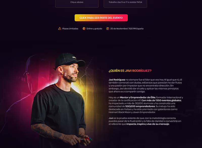 Projeto de site desenvolvido por Murilo Almeida, seleção 2, exemplo 10