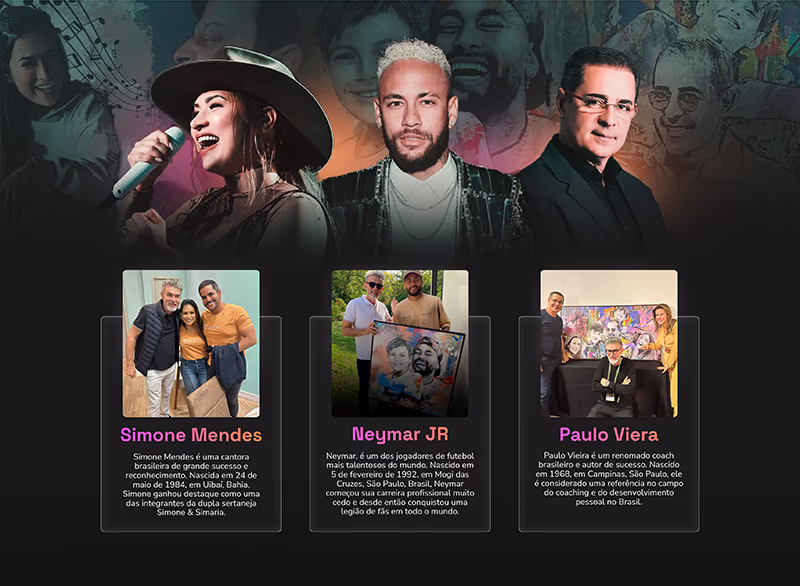 Projeto de site desenvolvido por Murilo Almeida, seleção 2, exemplo 6
